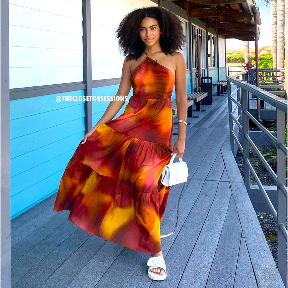 RARE!!! ZARA BLOGGER FAVE!!! Halter Maxi Dress NWT (Size M) - Picture 5 of 16